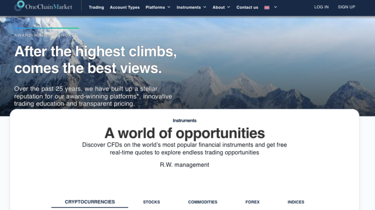 OneChainMarket Review
