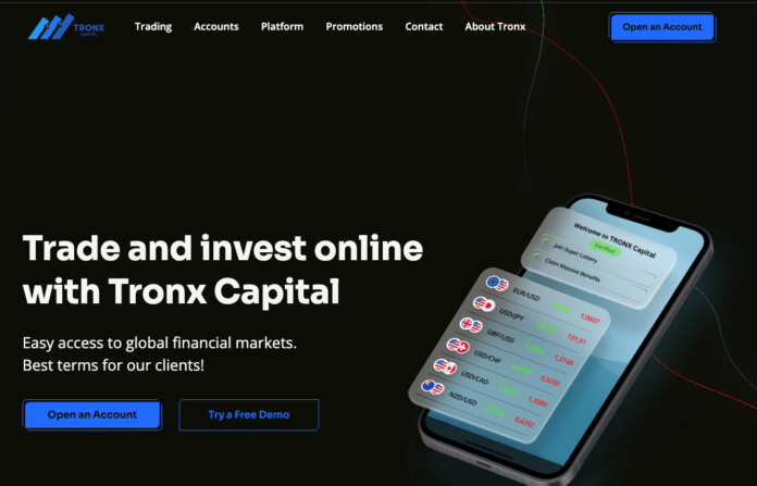 Tronx Capital Review